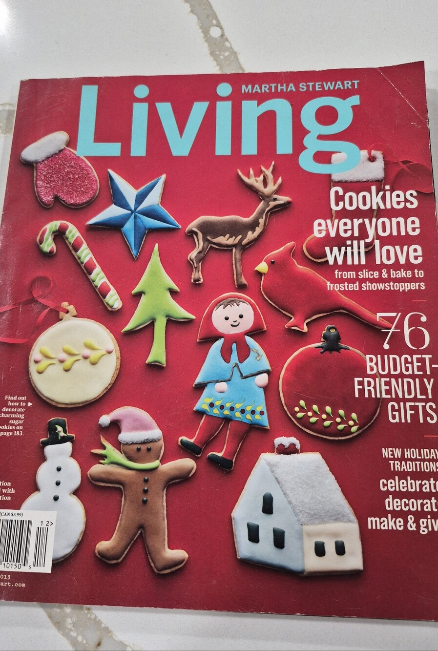 Martha Stewart Living Magazine December 2013